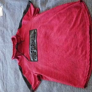 XIOS red/black shirt